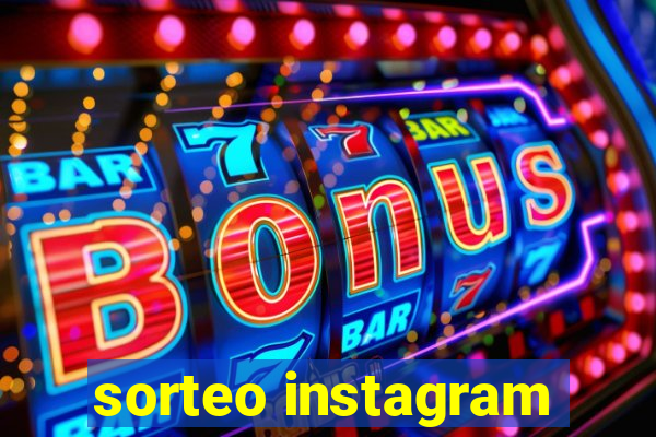 sorteo instagram